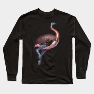 Cozy Elephant Bird Long Sleeve T-Shirt